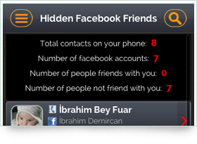 Hidden Facebook Friends